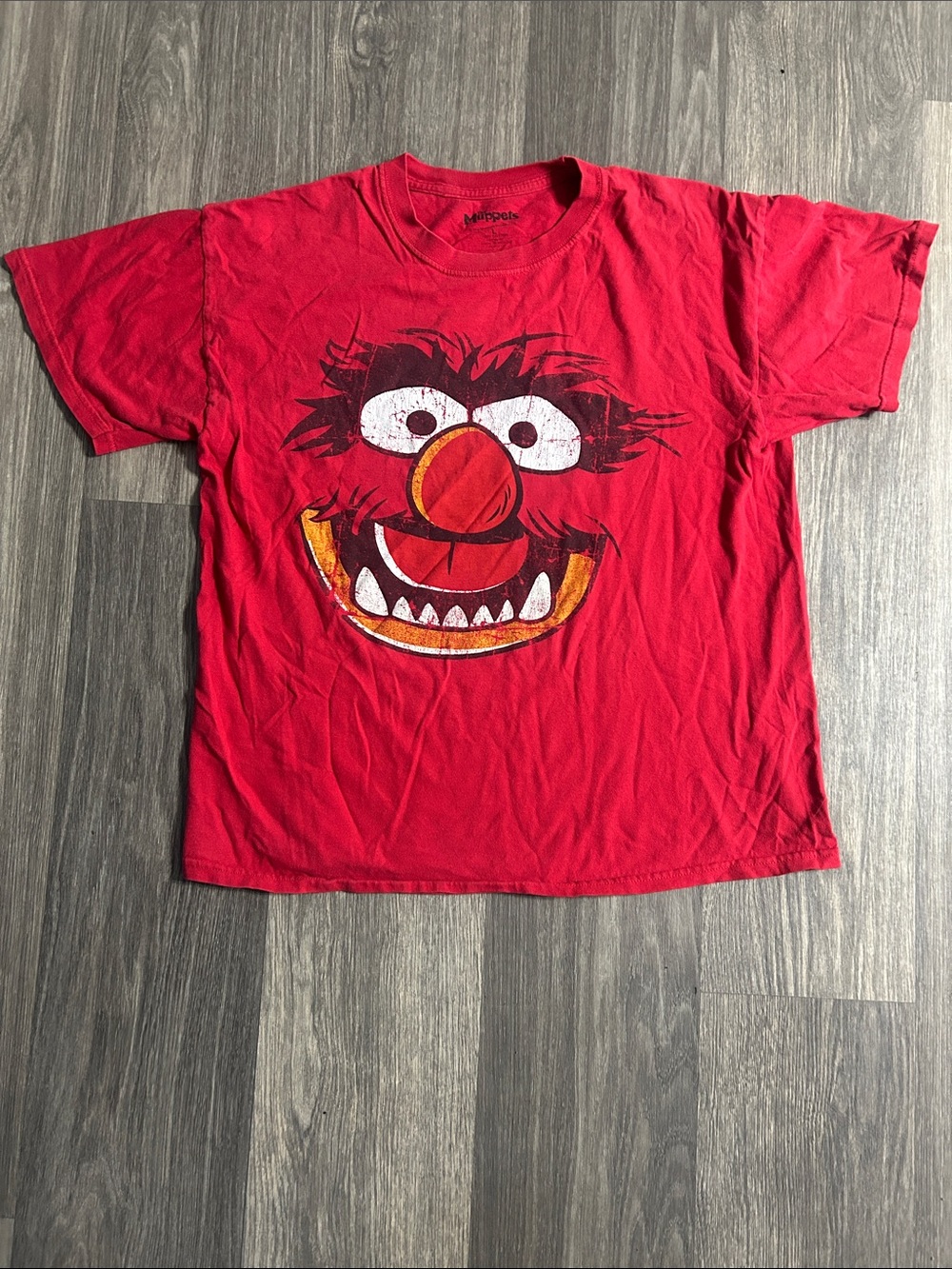 Vintage Muppet Red Graphic Tee